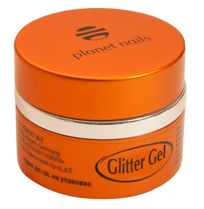

Гель глиттер Planet Nails, сердолит, 5 г 11548, Розовый