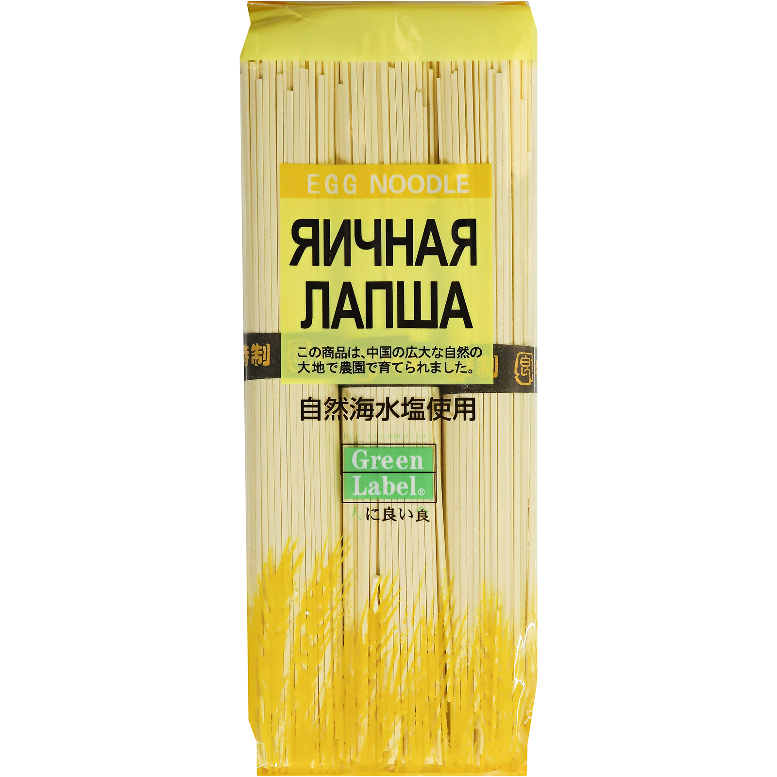 

Макаронные изделия Green Label лапша яичная 300 г