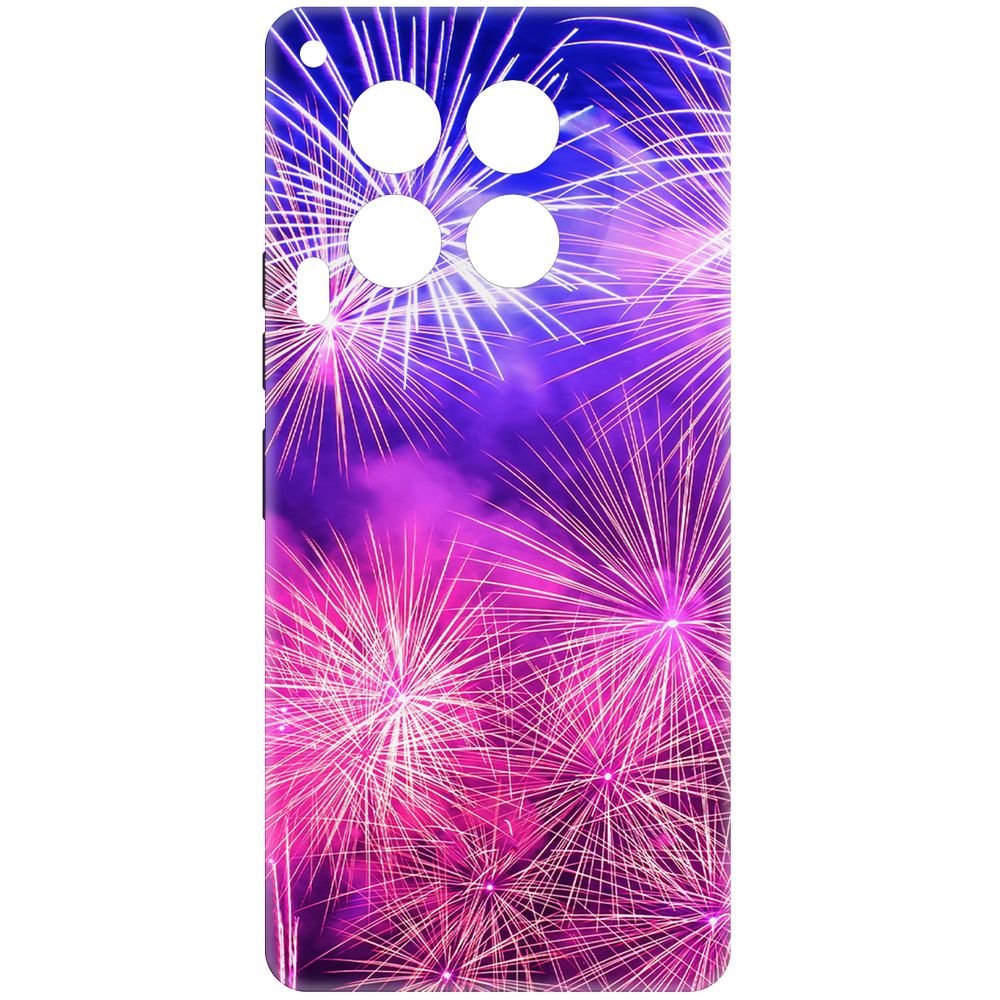 

Чехол-накладка Krutoff Soft Case Салют для TECNO Camon 30 5G черный