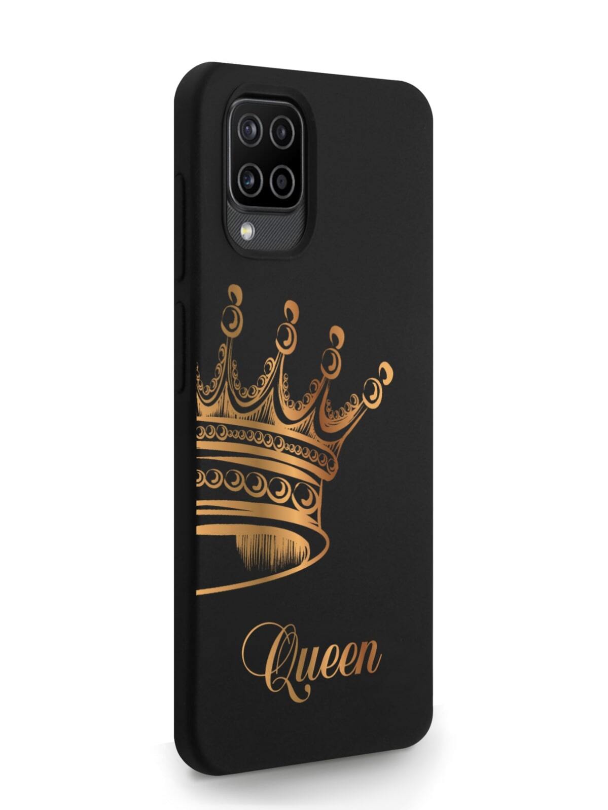 фото Чехол musthavecase для samsung galaxy a12 queen черный