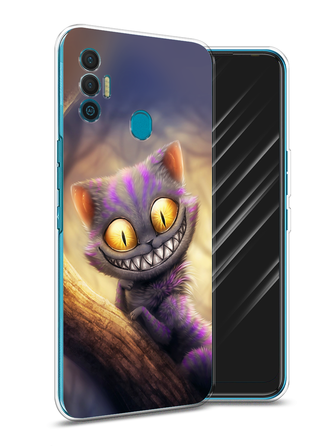 

Чехол Awog на Google Pixel 7 "Cheshire Cat", Разноцветный