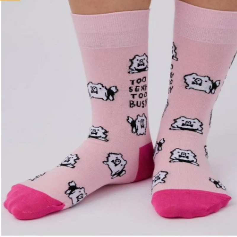 

Носки унисекс St. Friday Socks contest22-1360 розовые 23, contest22-1360