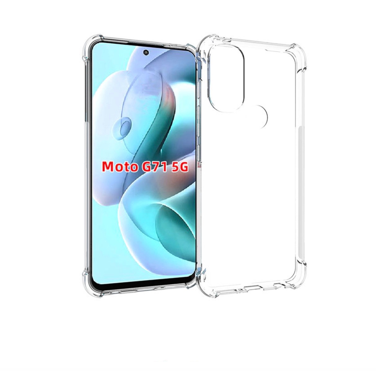 

Чехол накладка MyPads Tocco для Motorola Moto G71 5G прозрачный