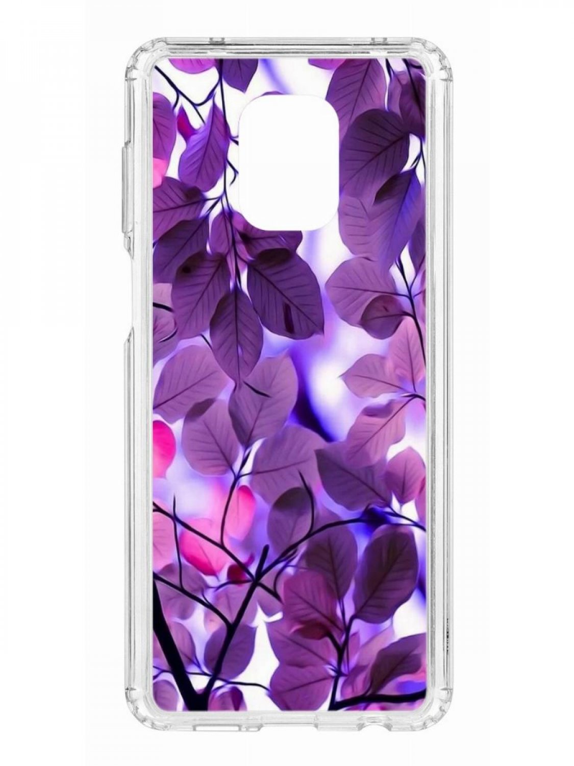 

Чехол на Redmi Note 10/10S Kruche Print Purple leaves,противоударный бампер с принтом, Прозрачный;белый;розовый;фиолетовый, Ксиоми Редми Нот 10, Редми Нот 10С