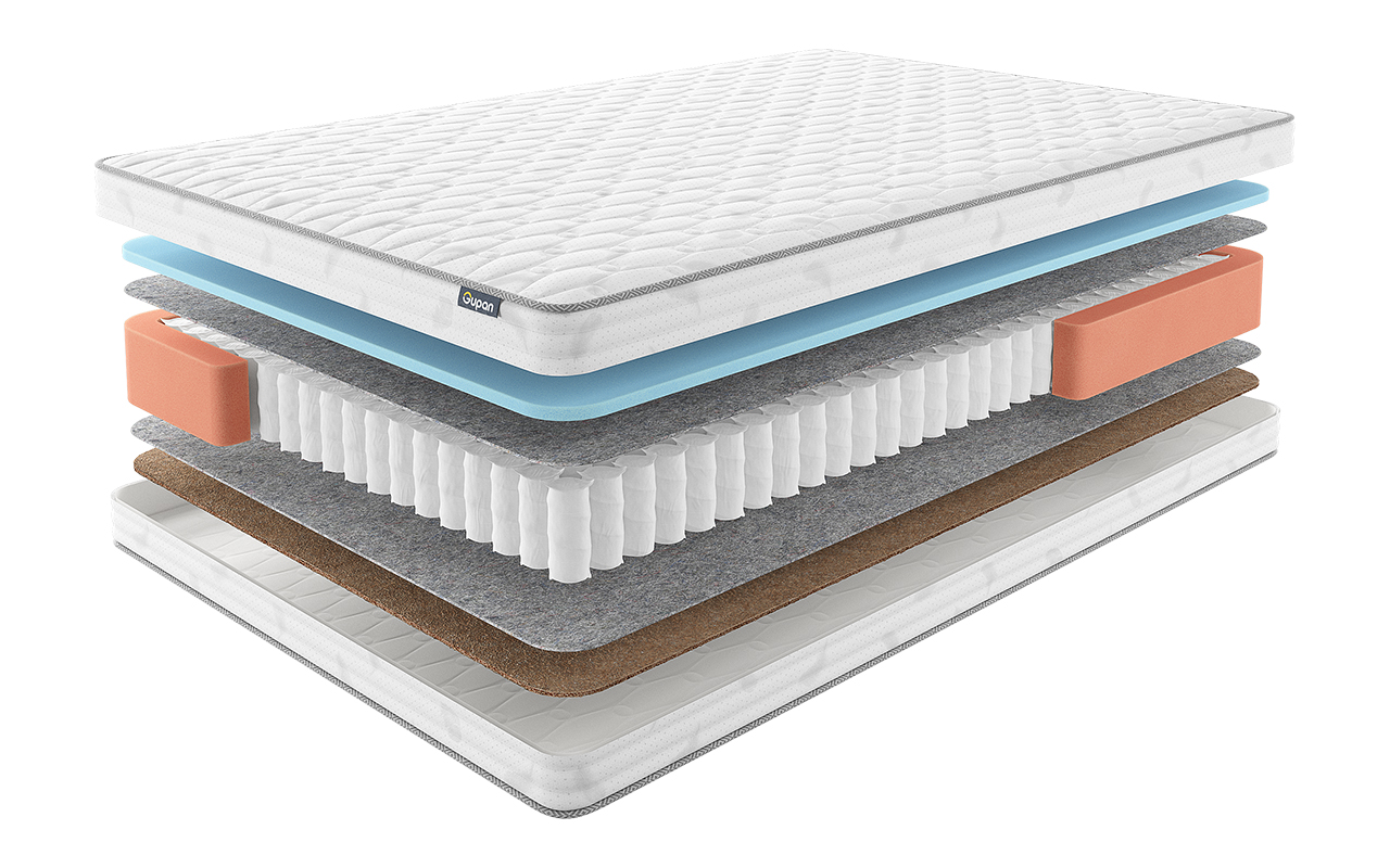 

Матрас Gupan Osteon Neola 200x190 см, Белый, Osteon Neola