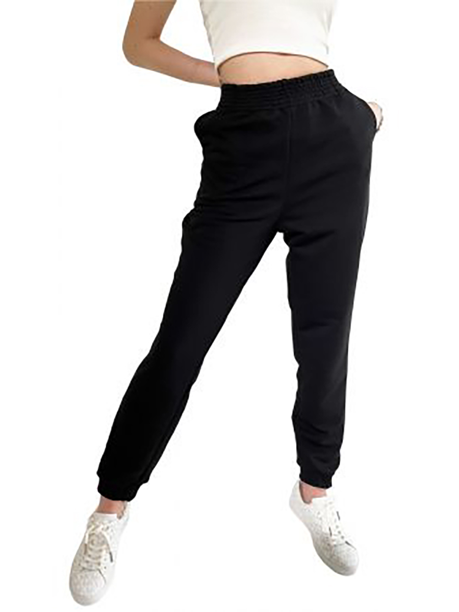 фото Спортивные брюки женский milmish jogger черный l