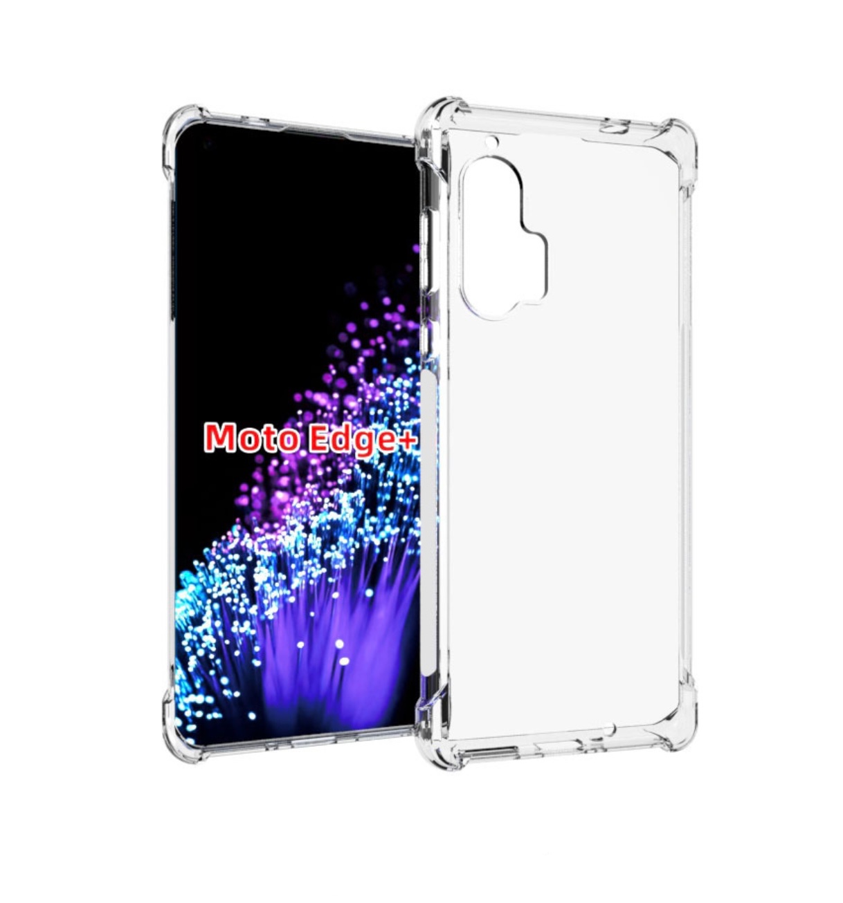 

Чехол накладка MyPads Tocco для Motorola Edge+ Plus прозрачный