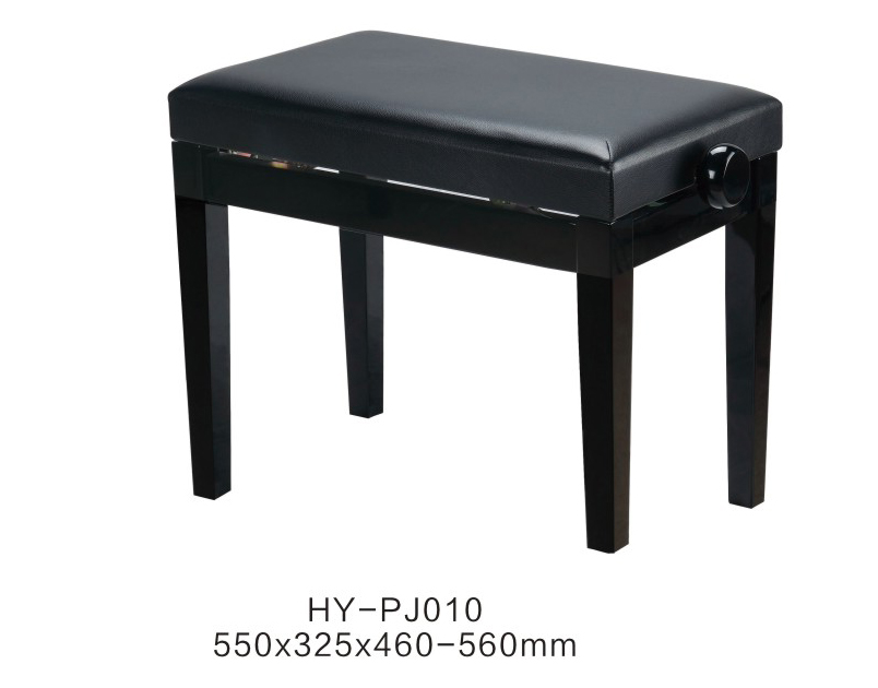 

HY-PJ010-GLOSS-BLACK Банкетка, черная, искусственная кожа, Rin