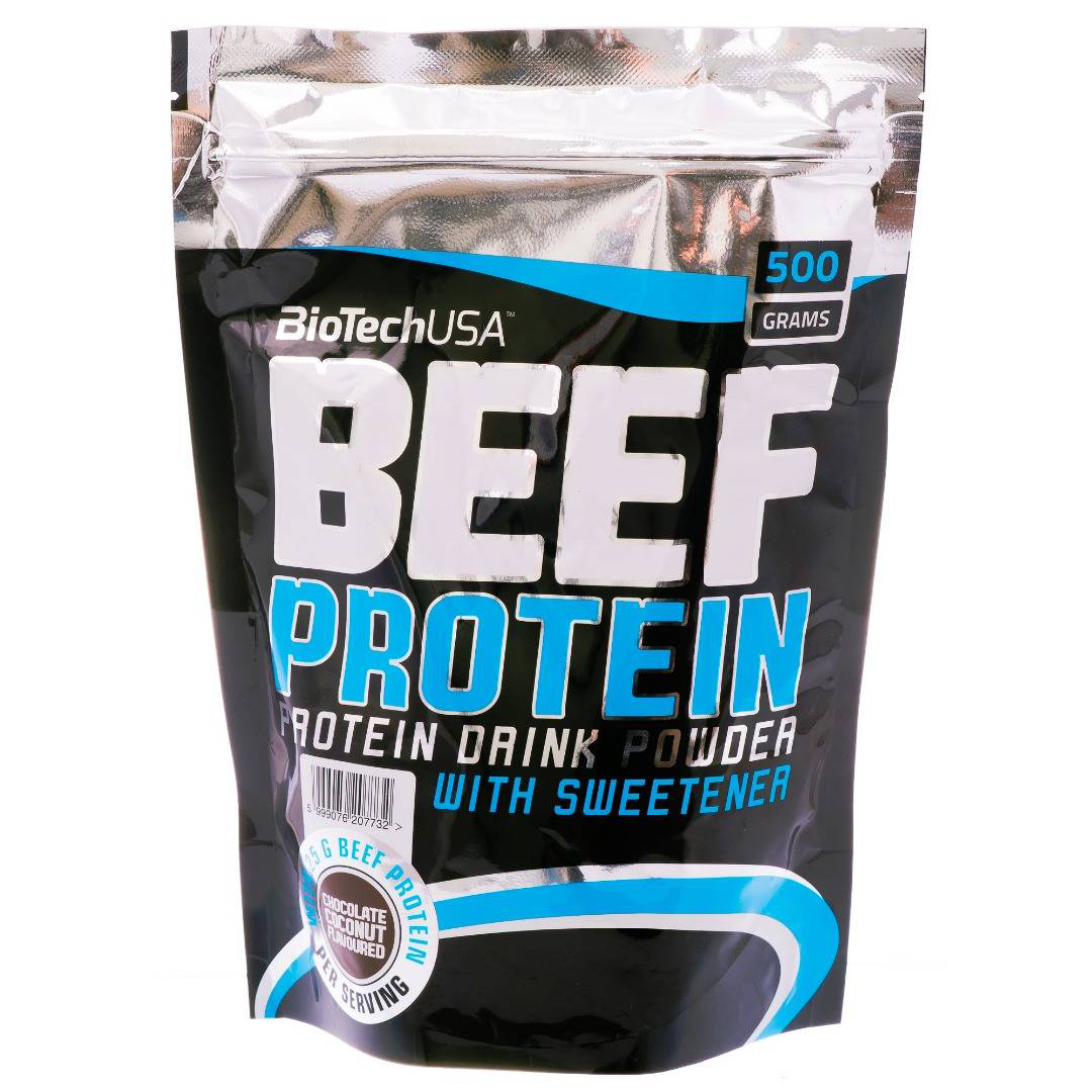 фото Протеины biotech beef protein - 500 грамм, ваниль-корица