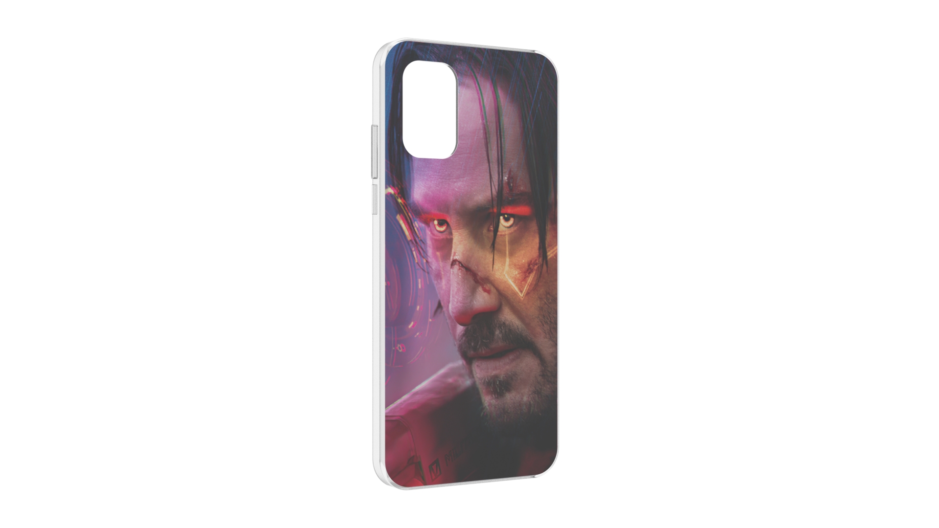 

Чехол MyPads cyberpunk 2077 Джонни Сильверхенд для Nokia G21, Прозрачный, Tocco