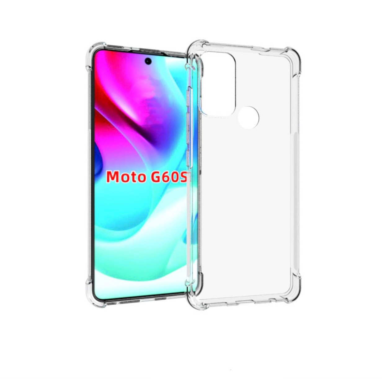 

Чехол накладка MyPads Tocco для Motorola Moto G60S прозрачный