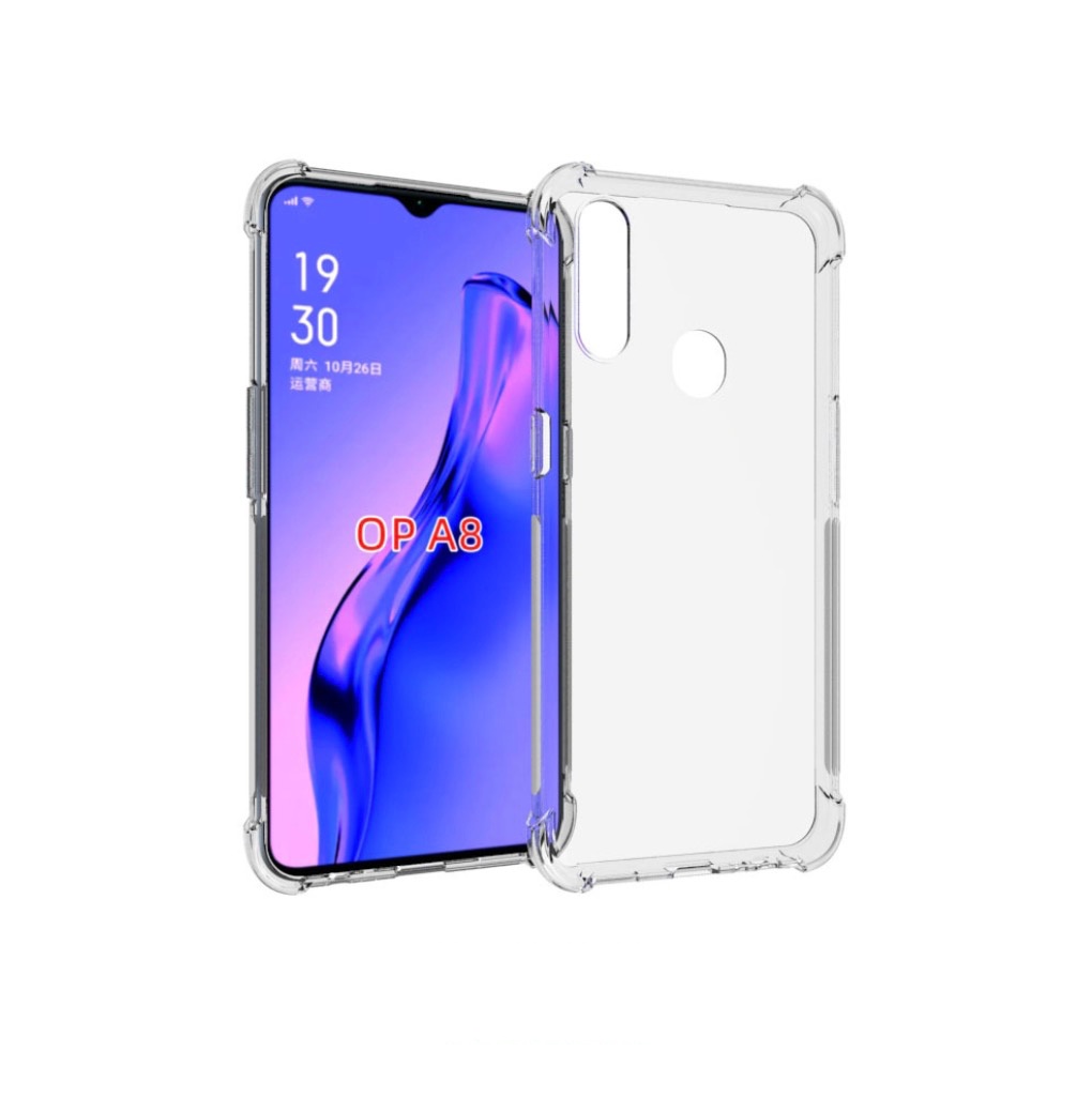 

Чехол задняя-панель-накладка-бампер MyPads Tocco для Oppo A31 / OPPO A8 с усиленной защито, Прозрачный