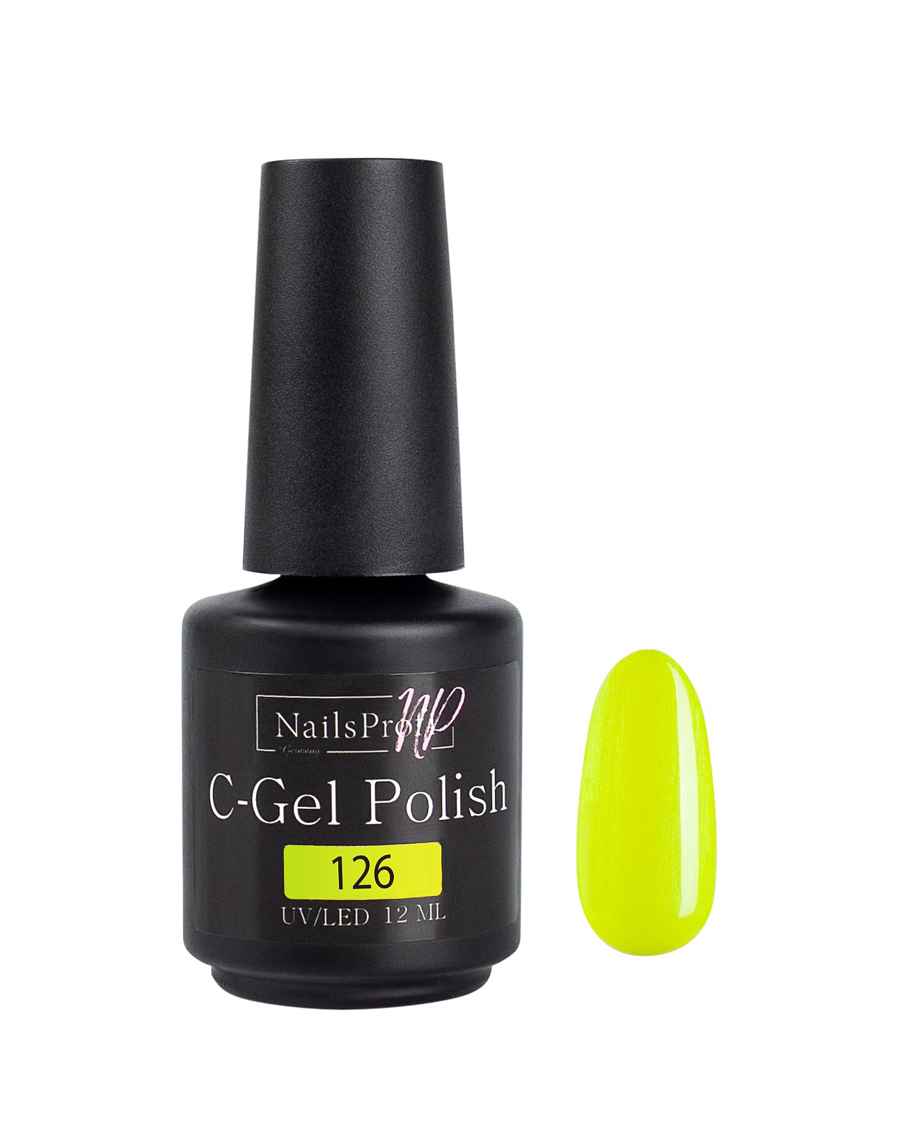 

Гель лак NailsProfi для ногтей, маникюра, педикюра / C-Gel Polish-S 126 - 12 мл, C-Gel Polish-S 126