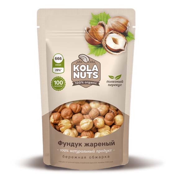 фото Фундук kola nuts жареный бланшированный 100 г