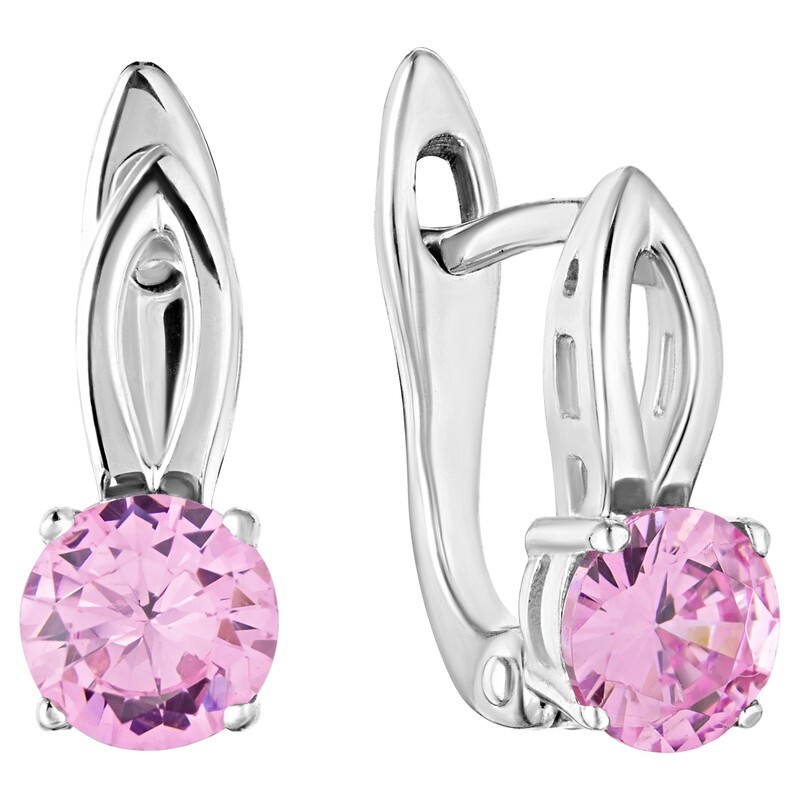 

Серьги из серебра с кристаллом ювелирным LAZURIT-ONLINE 8241AG, 8241AG