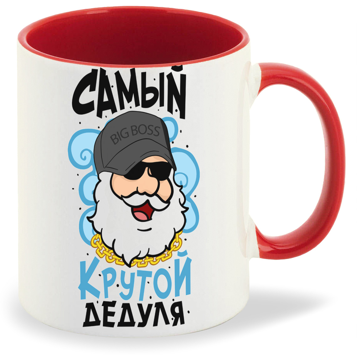 

Кружка CoolPodarok Семья. Самый крутой дедуля, Семья. Самый крутой дедуля