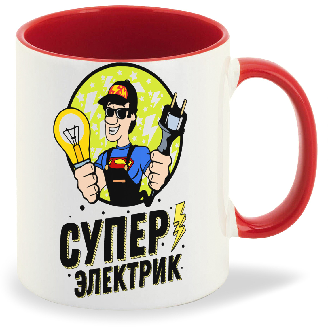

Кружка CoolPodarok Профессия. Крутой электрик, Профессия. Крутой электрик