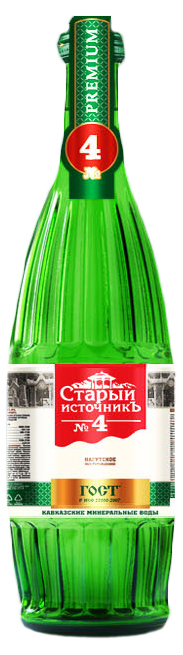 

Вода минеральная Старый источникъ №4 газированная 0,5 л