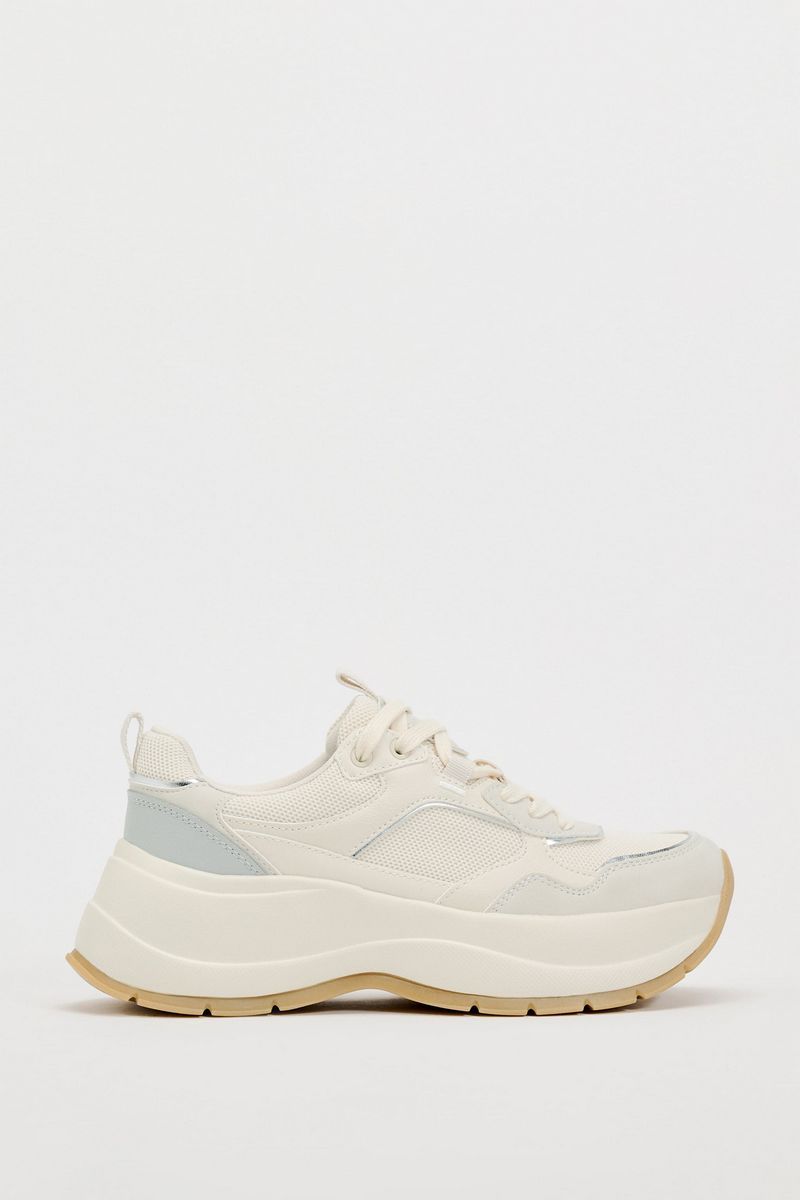 

Кроссовки женские ZARA 15018310 белые 39 EU, Белый, 15018310