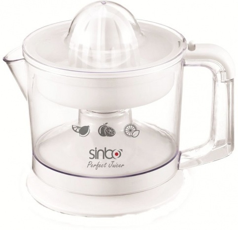 

Электрическая соковыжималка для цитрусовых Sinbo SJ 3141 White, SJ 3141