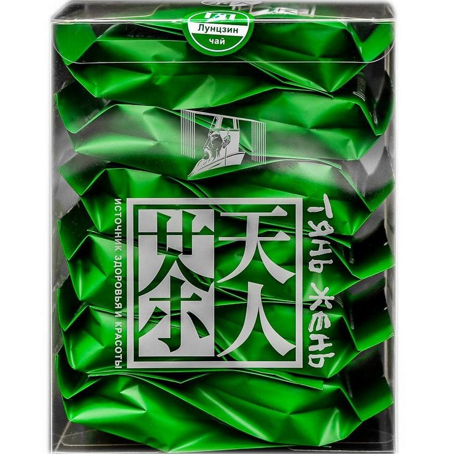 фото Чай зеленый тянь жень лунцзин премиум, среднелистовой, порционный, 5 г х 12 шт