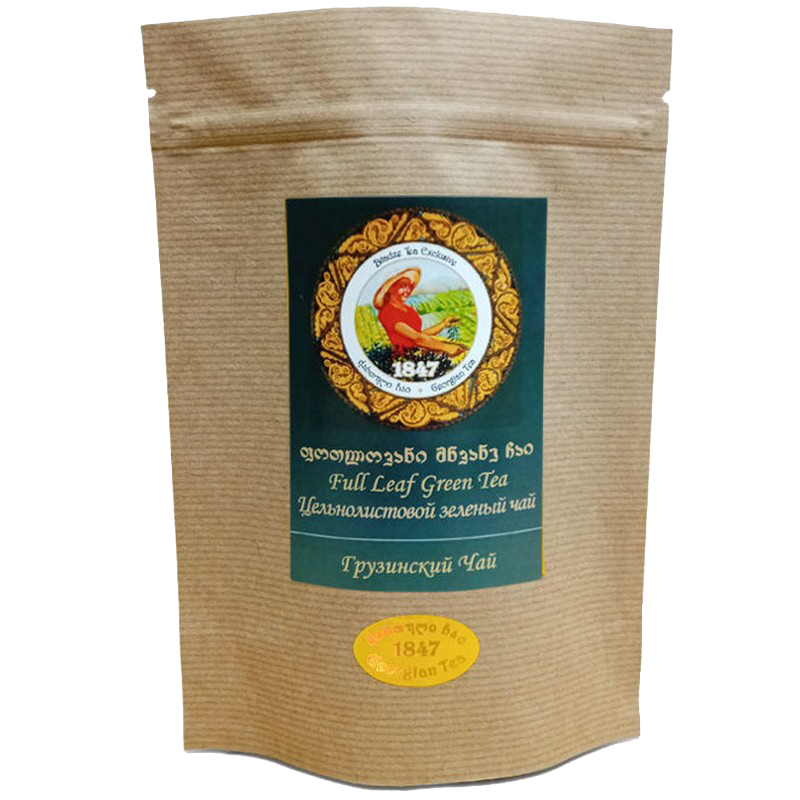 

Чай зеленый Bitadze Tea Exclusive "Грузинский", цельнолистовой, organic, 50 г