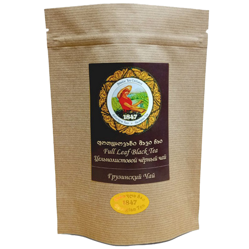 

Чай черный Bitadze Tea Exclusive "Грузинский", цельнолистовой, organic, 50 г