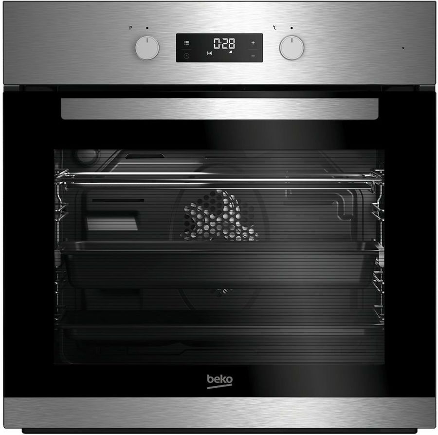 фото Встраиваемый электрический духовой шкаф beko bie22302xd silver