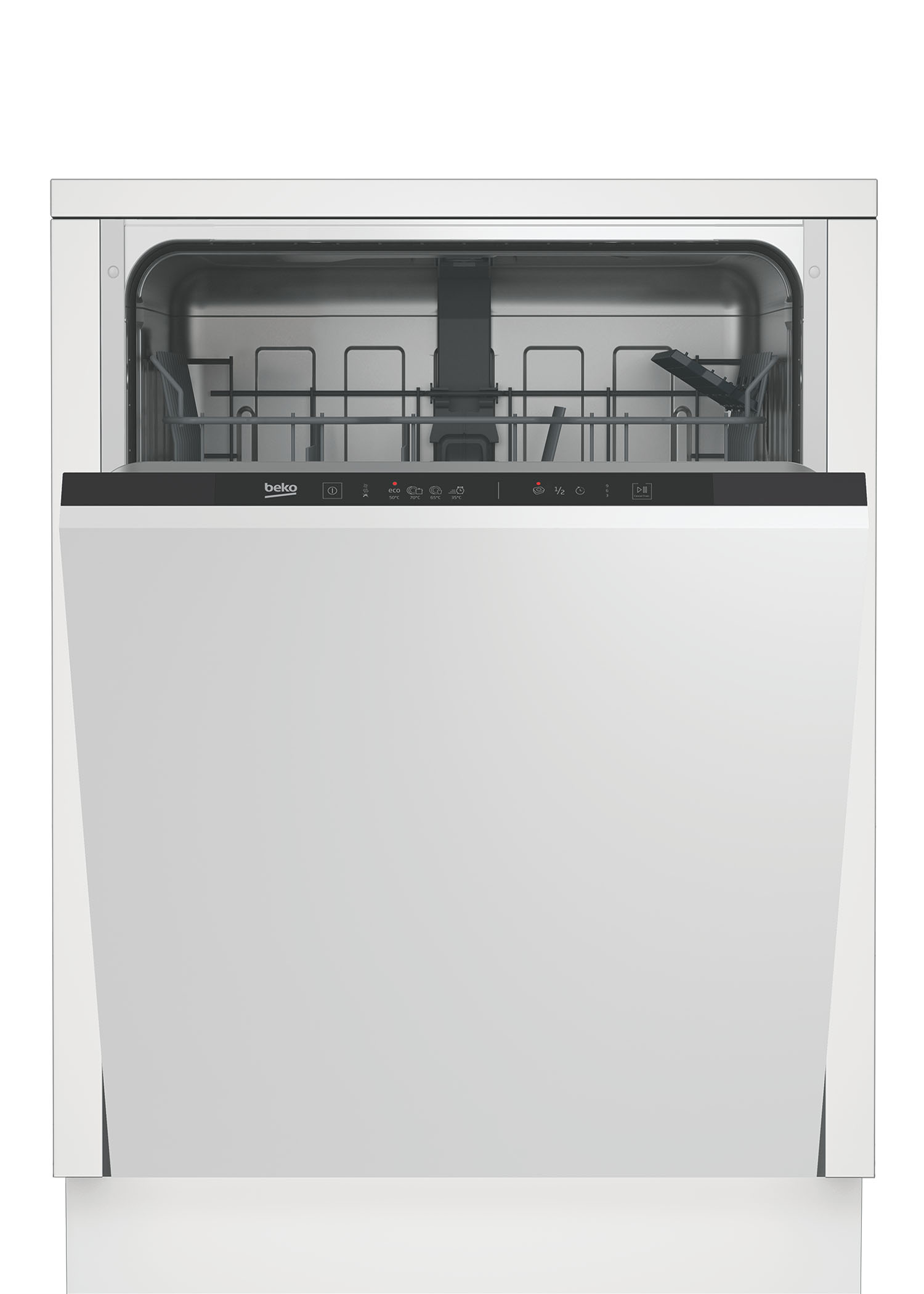 фото Встраиваемая посудомоечная машина beko din14r12 white