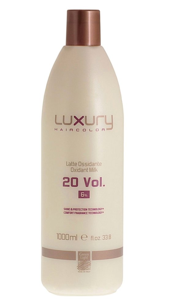 фото Бальзам-оксидант luxury oxidant milk 20 vol (6_) green light