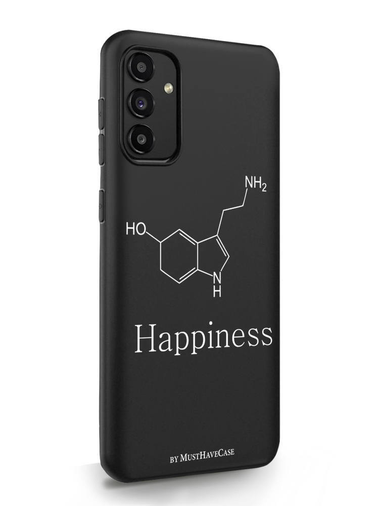 

Чехол MustHaveCase для Samsung Galaxy A13 Молекула счастья черный, Samsung Galaxy A13 Молекула счастья