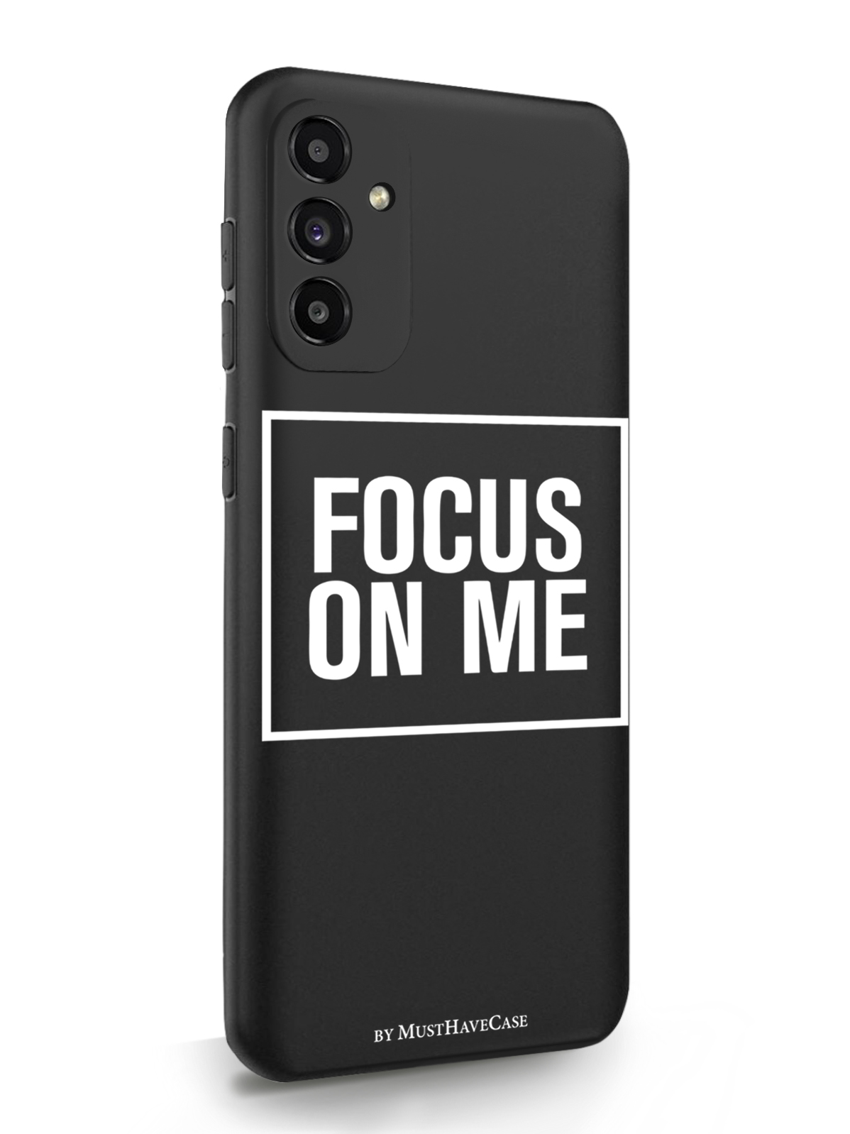 фото Чехол musthavecase для samsung galaxy a13 focus on me черный