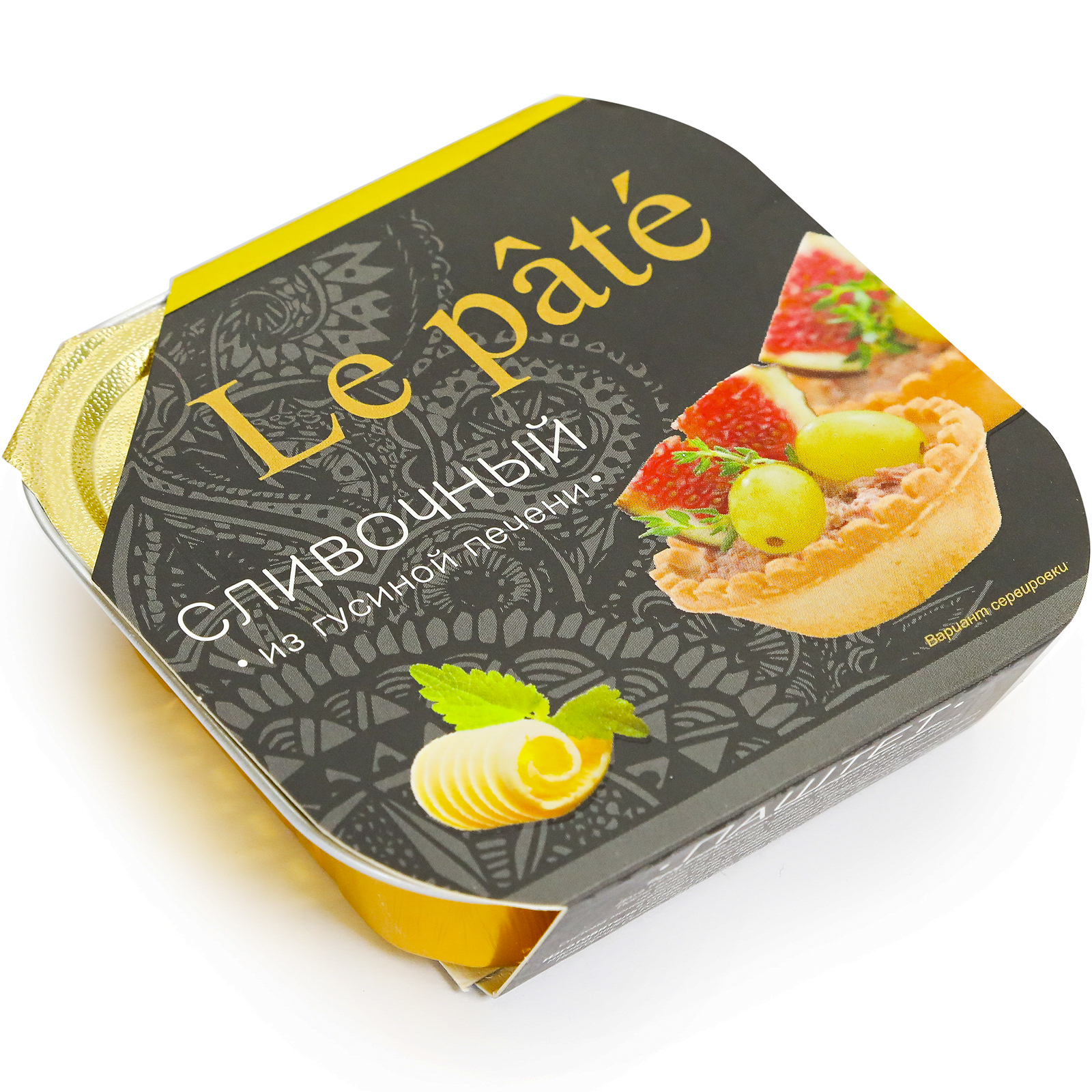

Паштет из гусиной печени Le Pate сливочный 100 г