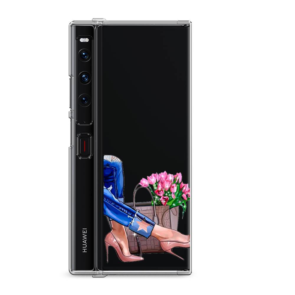 

Силиконовый чехол "Каблучки" на Huawei Mate Xs 2 / Хуавеи Мате Xs 2