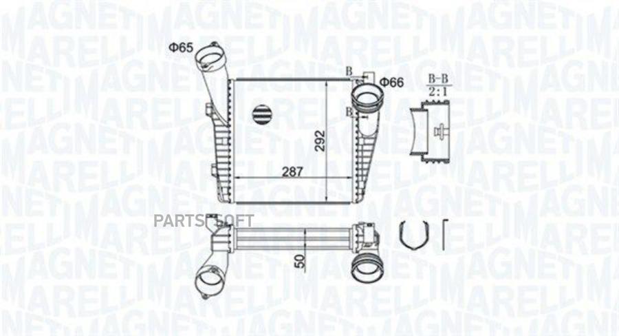 

Интеркулер VW TOUAREG