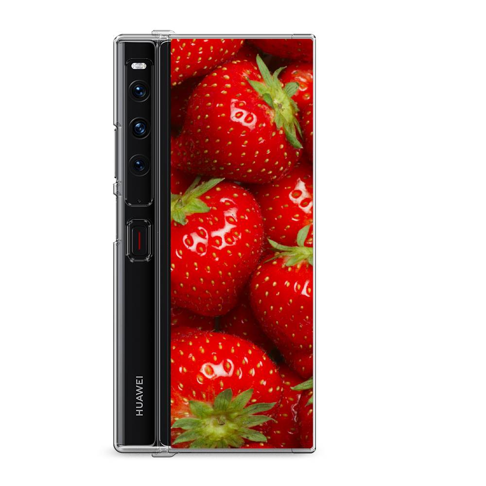 

Силиконовый чехол "Клубника" на Huawei Mate Xs 2 / Хуавеи Мате Xs 2