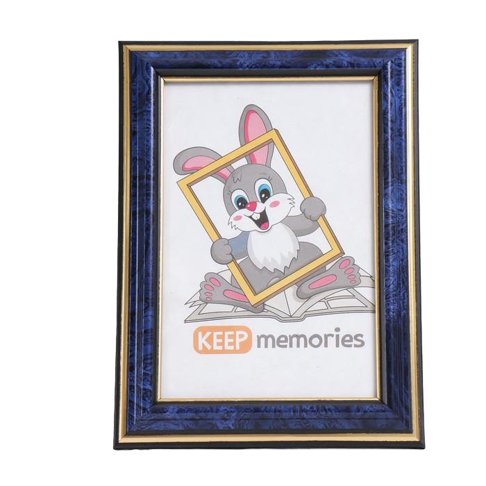 

Фоторамка пластик 10х15 см 284 бирюза, Синий