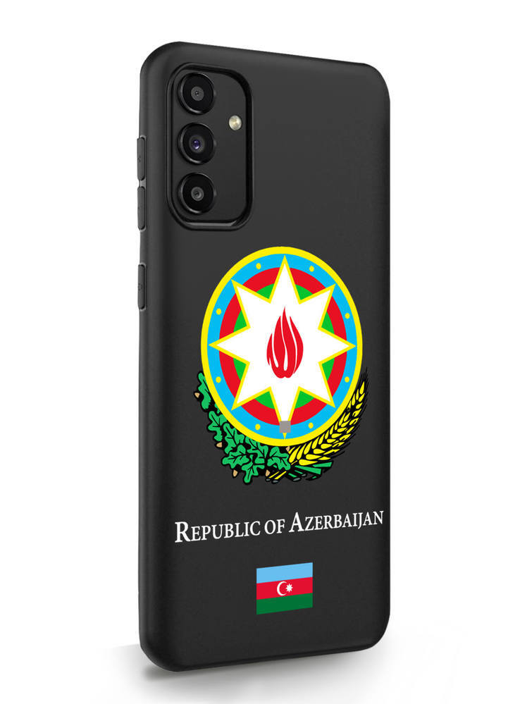 

Чехол SignumCase для Samsung Galaxy A13 Герб Азербайджана черный, Samsung Galaxy A13 Герб Азербайджана