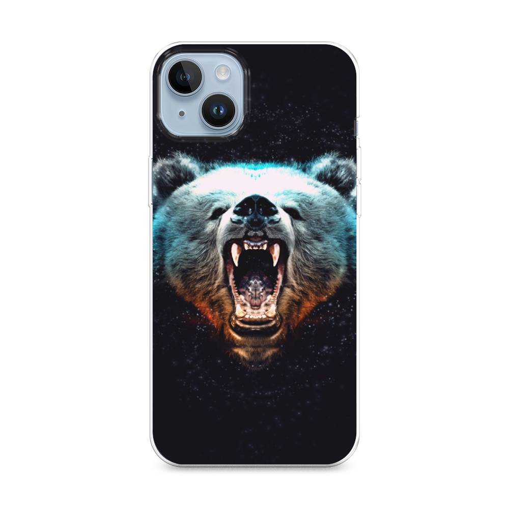 

Чехол Awog на Apple iPhone 14 Plus / Айфон 14 Плюс "Медведь", Разноцветный, 15350-2