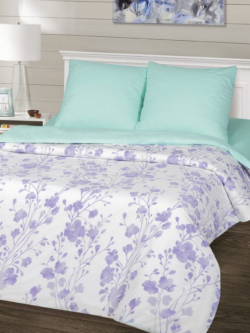 Комплект постельного белья KTEX Кармелита 1,5 поплин