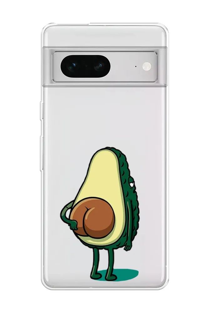 

Чехол Awog на Google Pixel 7 "Попа авокадо", Разноцветный