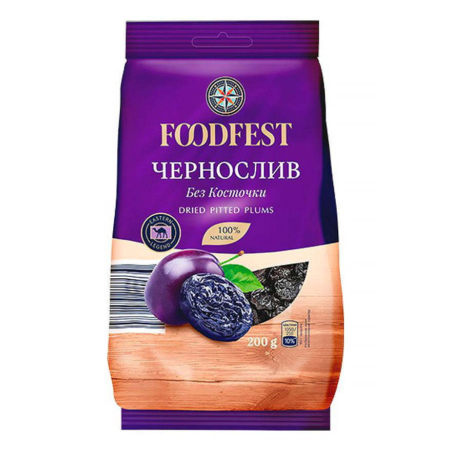 Чернослив сушеный Foodfest без косточки 200 г