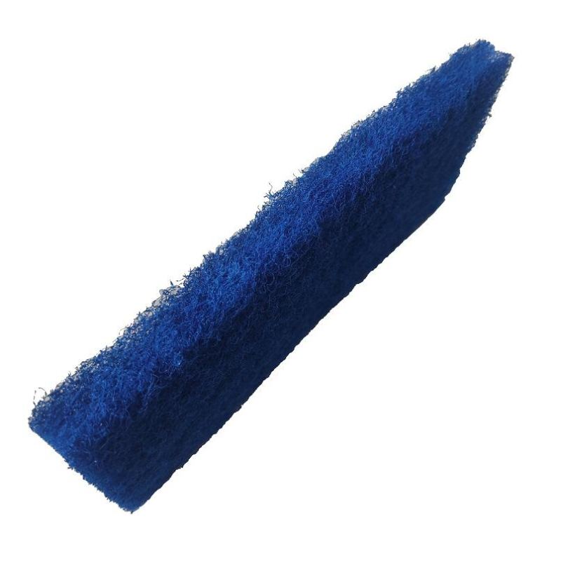 Пад ручной абразивный Haccper NOBRUSH синий  25х12см 1400г/м2 5шт/уп круг зачистной 150х22 2мм абразивный 10000об мин синий в блистере rockforce rock force ар