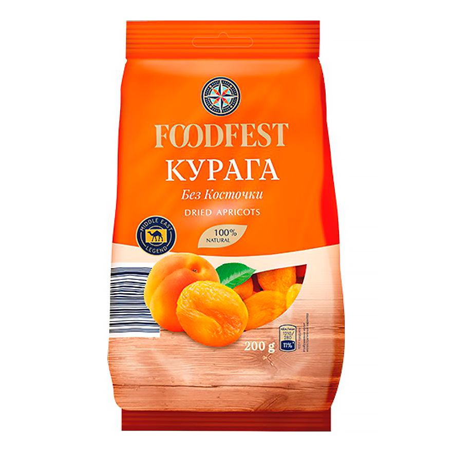 

Курага сушеная Foodfest без косточки 200 г