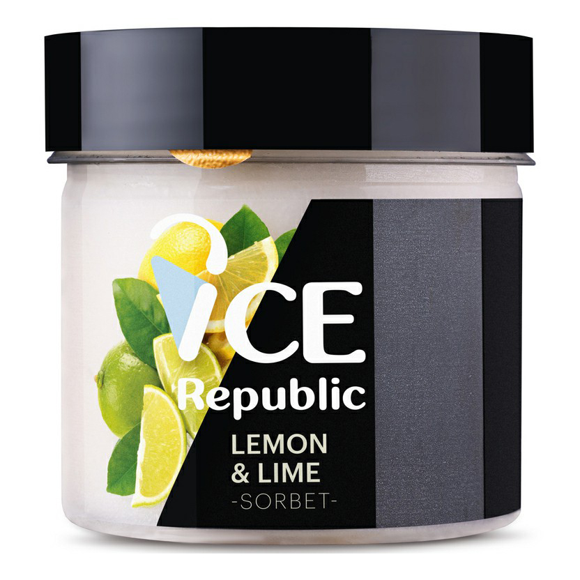 

Сорбет Ice Republic со вкусом лимона и лайма 70 г