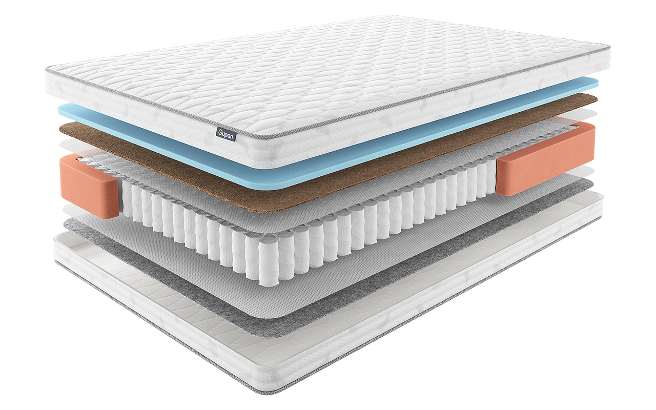 

Матрас Gupan Osteon Situlla 120x195 см, Белый, Osteon Situlla