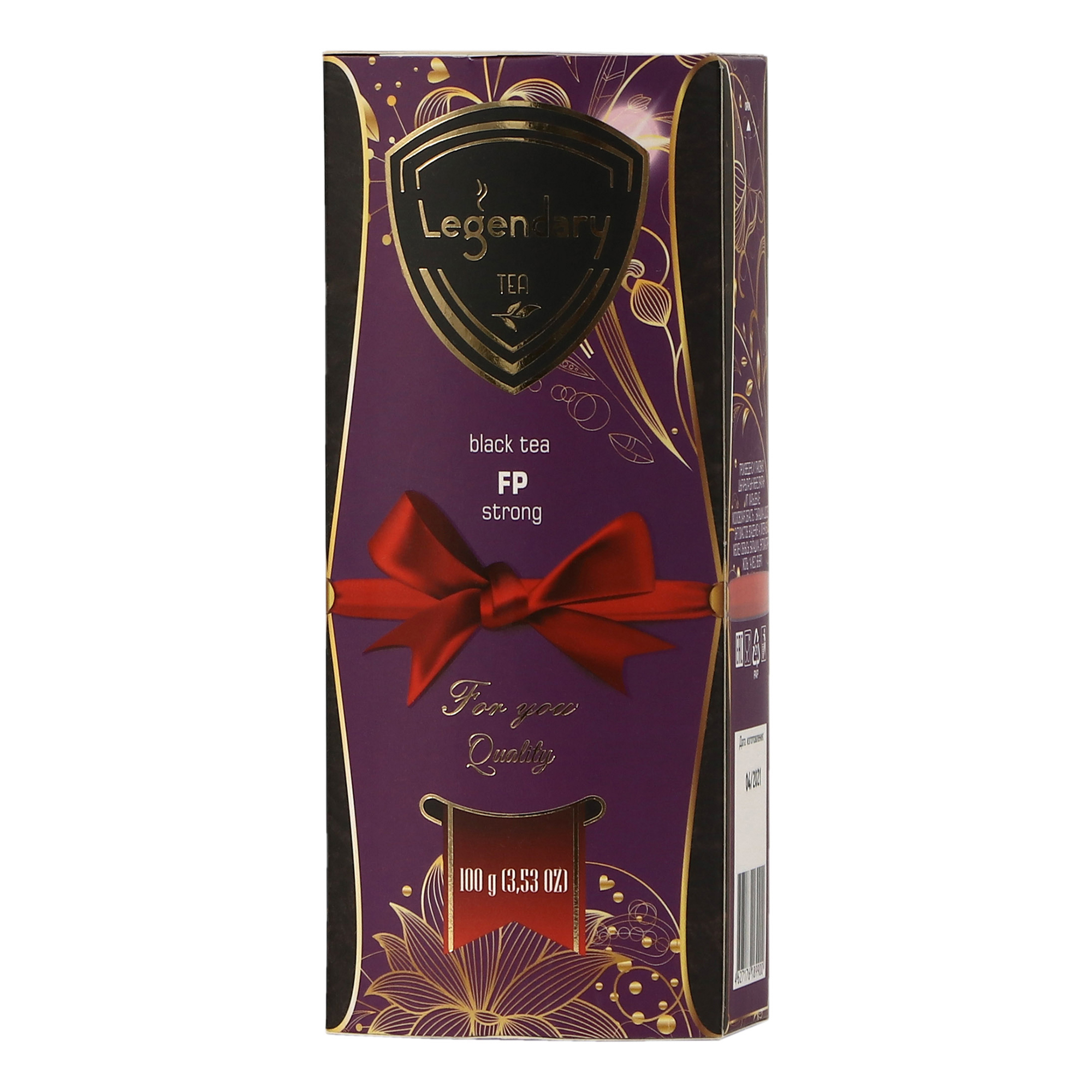 

Чай черный Legendary листовой 250 г