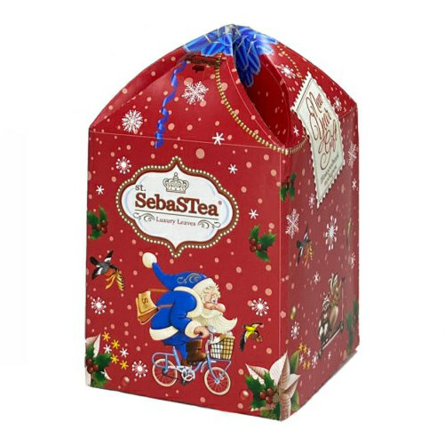 

Коллекция чая SebaSTea New Year Santa Ассорти 2 в пакетиках 20 шт 32,5 г