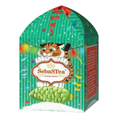 Коллекция чая SebaSTea New Year Tiger Ассорти 2 в пакетиках 20 шт 35 г