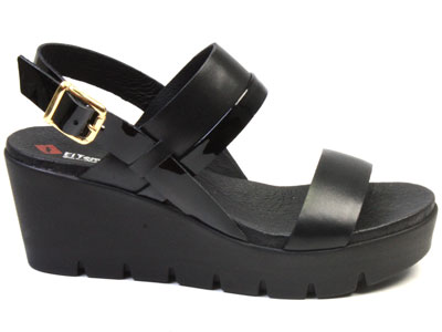 фото Босоножки женские el tempo 568184 черные 36 ru